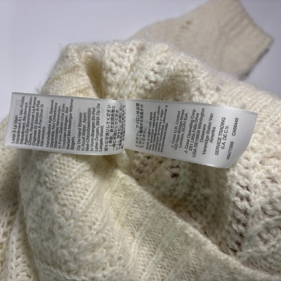 Madewell Charley Pullover Sweater in Antique White, Size Small - Picture 6 of 7